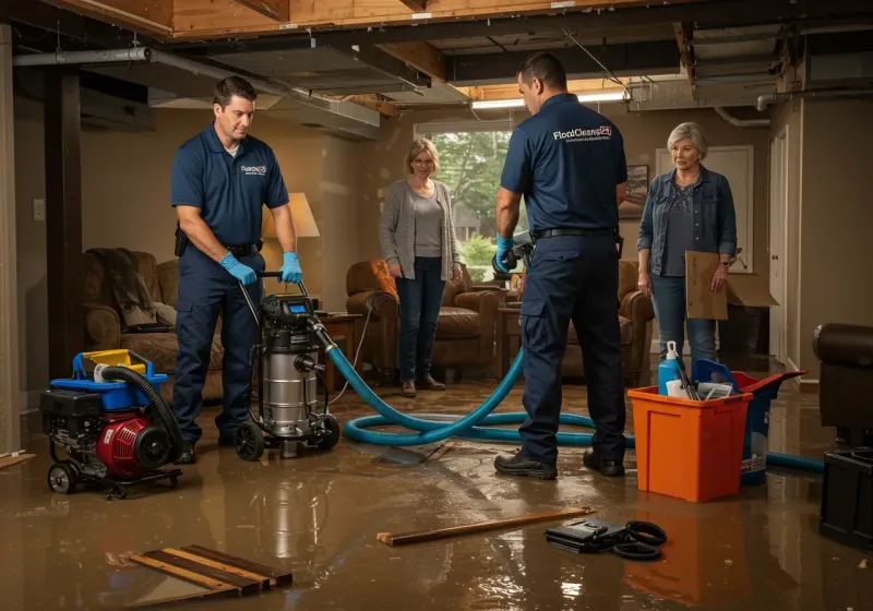 Basement Water Extraction and Removal Techniques process in Wharton County, TX